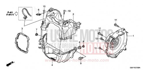 SHROUD/FAN COVER NSC50T2E de 2014